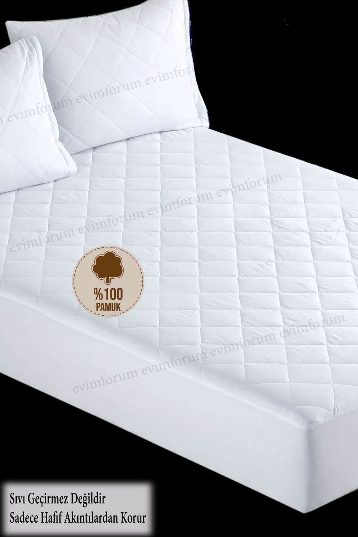 Formeya Pamukkale Quilted Fitted Mattress Protector 100% Cotton (16 Sizes) 4