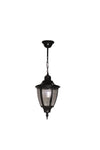 BLACK Indoor Outdoor Garden Terrace Single Pendant 1