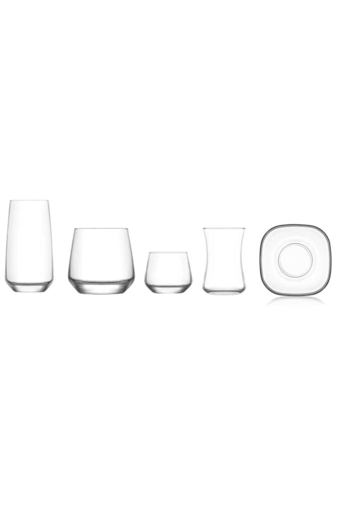 Lav Bridal Set 30 Pcs Water Glass - Beverage Glass Set 2