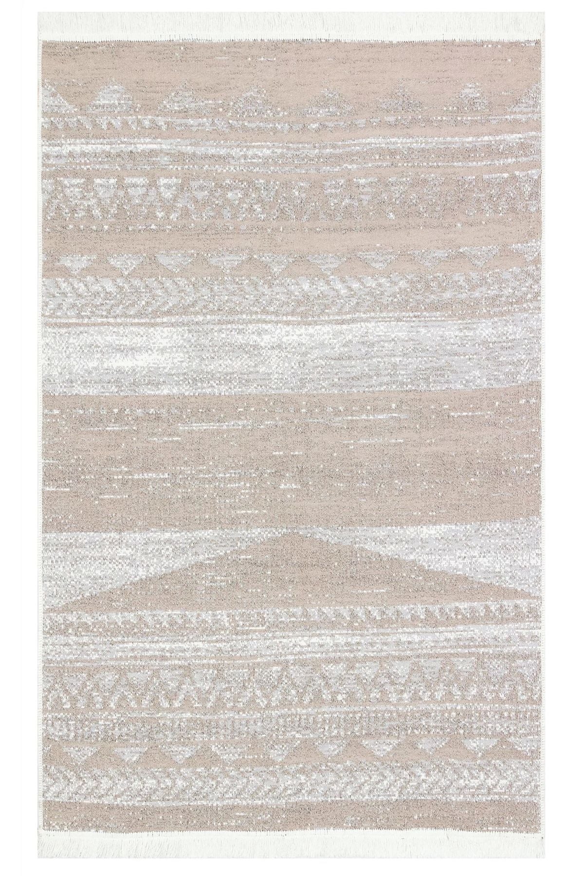 Eko Halı Arya Ar 06 Natural Washable Double-Sided Modern Patterned Woven Rug 5