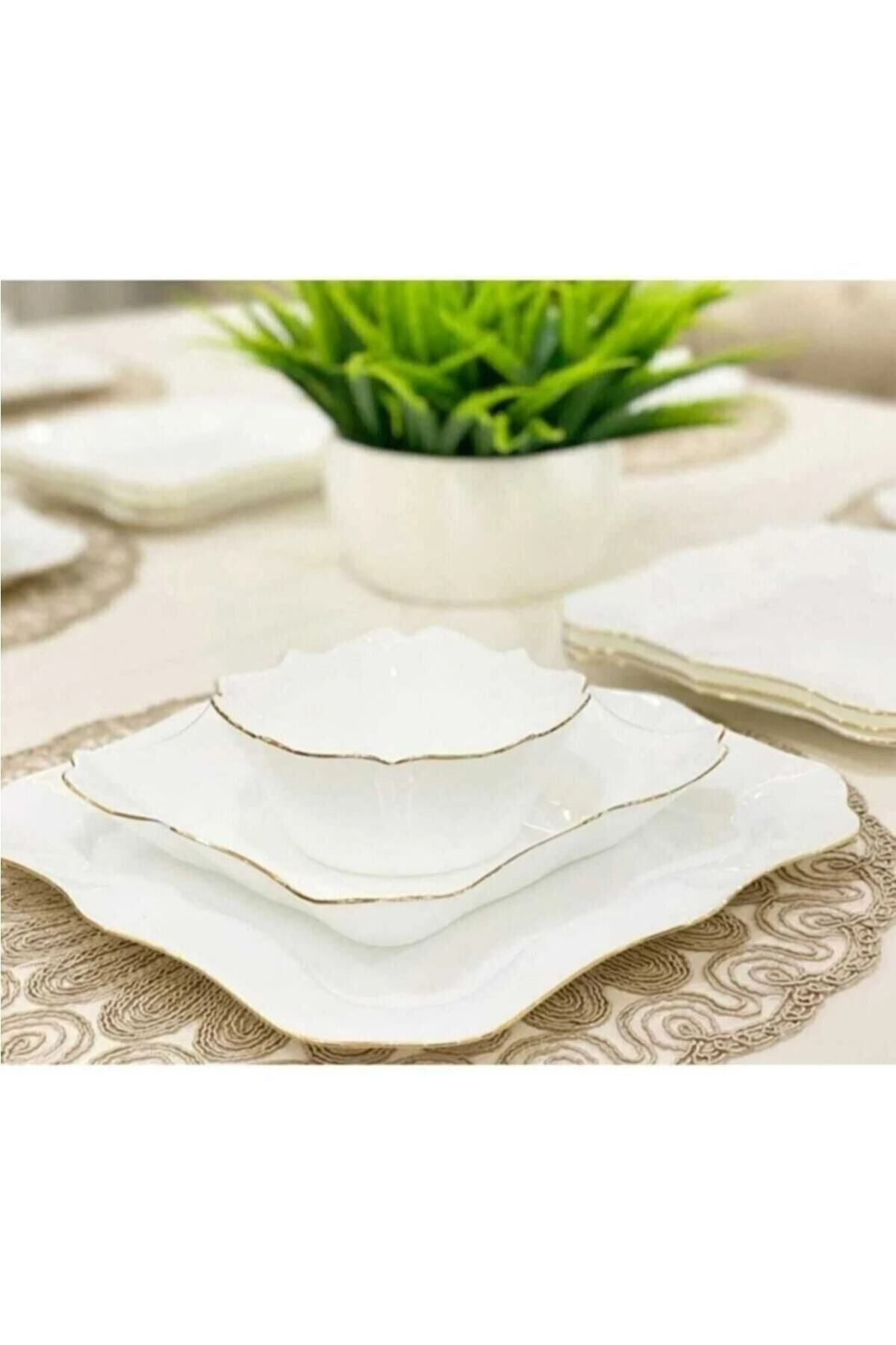 Remetta Magia 24 Piece Square Dinner Set 1