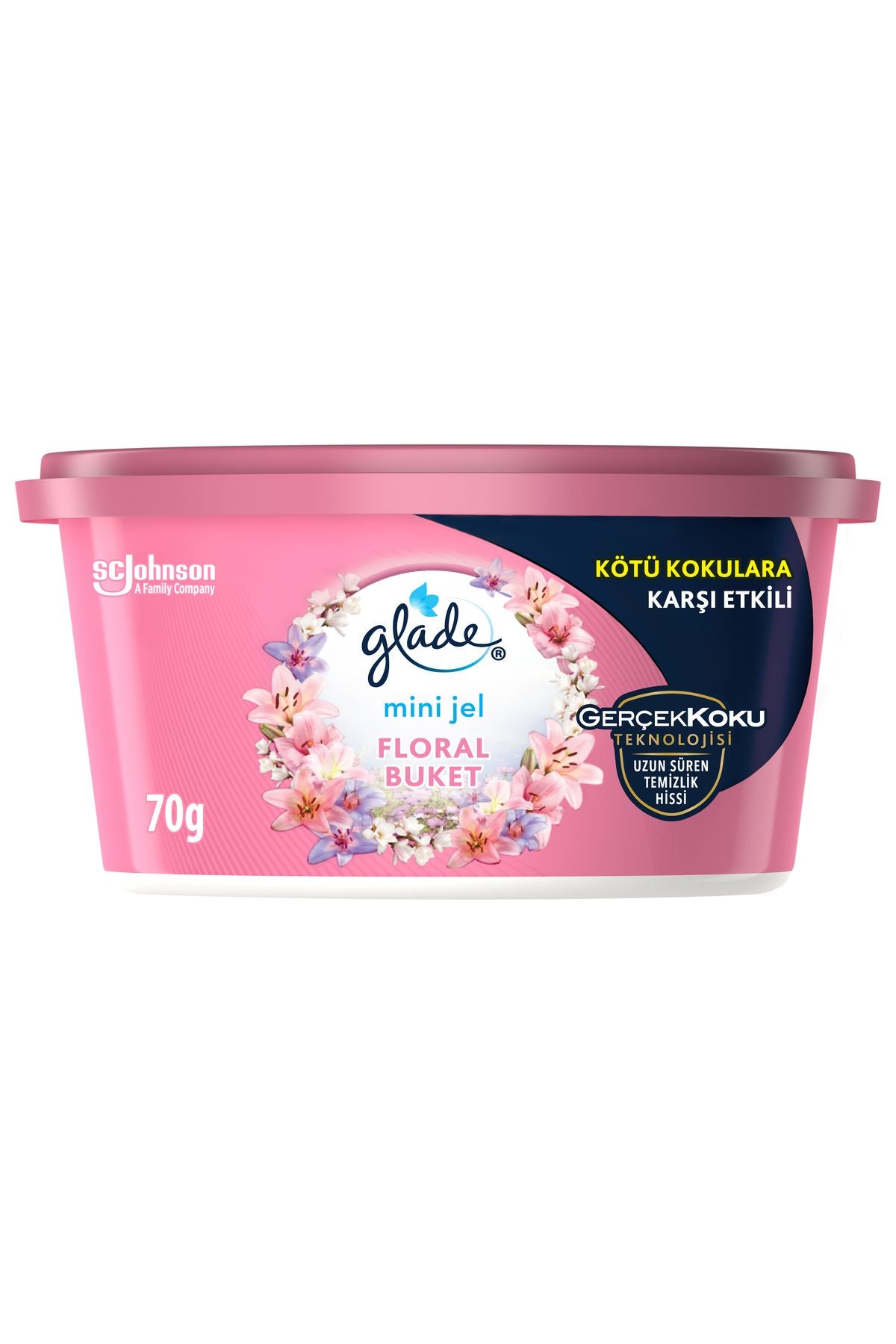 Glade Mini Gel, Floral Bouquet, 70 g 2