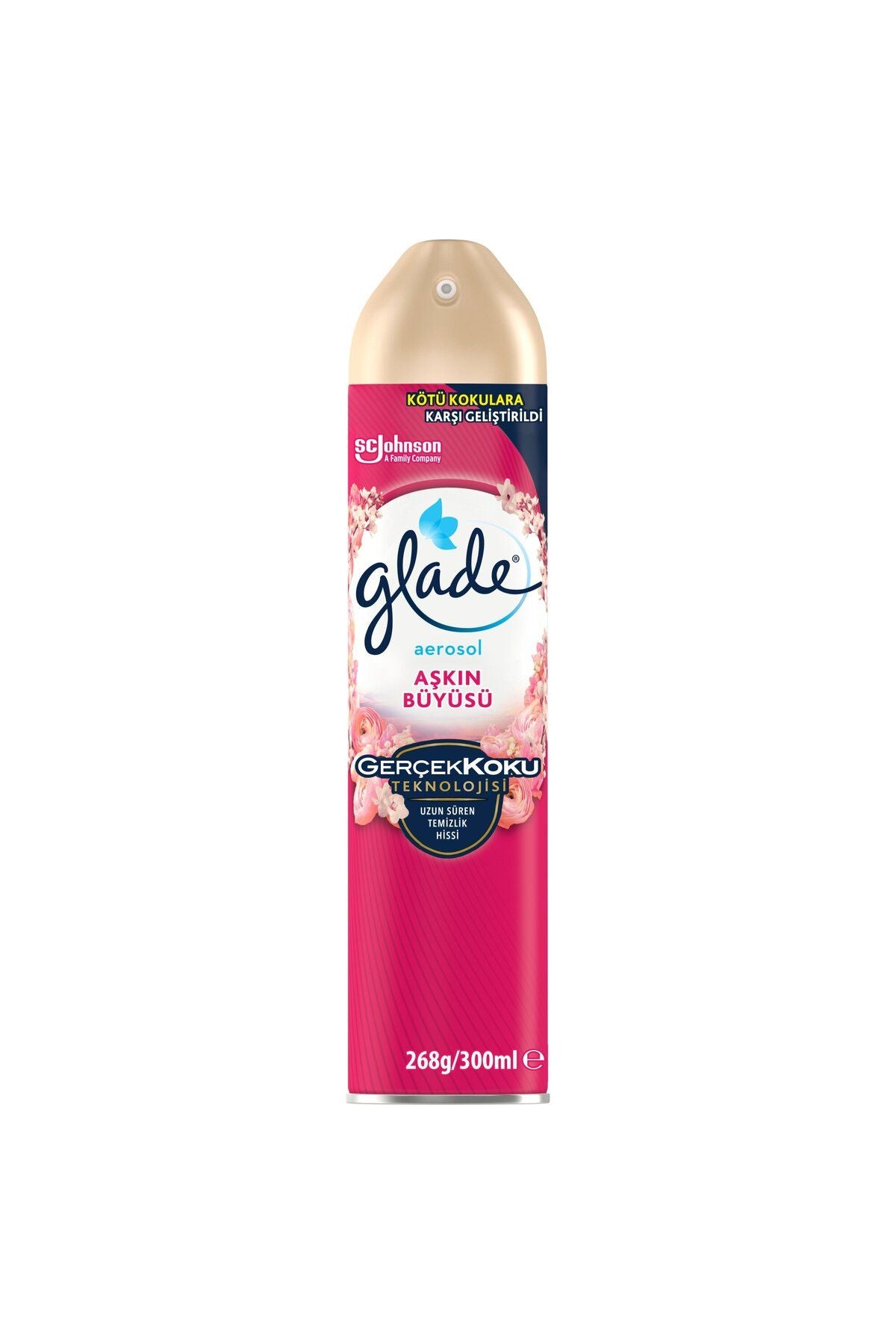 Glade Air Freshener Aerosol, Room Fragrance, Magic of Love, 300ml 2