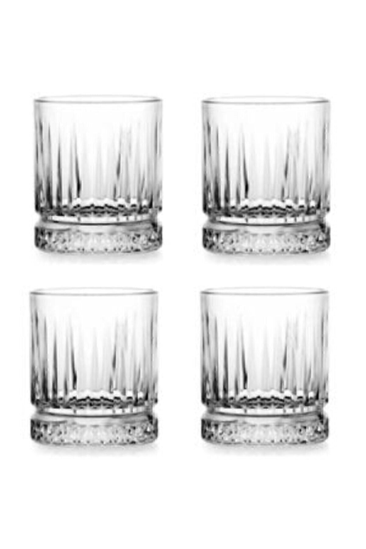 Paşabahçe Elysia Whiskey Glass Set of 4 355 ml 520004 Original Boxed 2