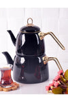 Paçi J-133 200463 Red Elite Class Enamel Teapot Set 200463 2