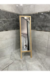 Mirapet Wooden Full-Length Mirror with Wooden Legs 145x40 Cm 5