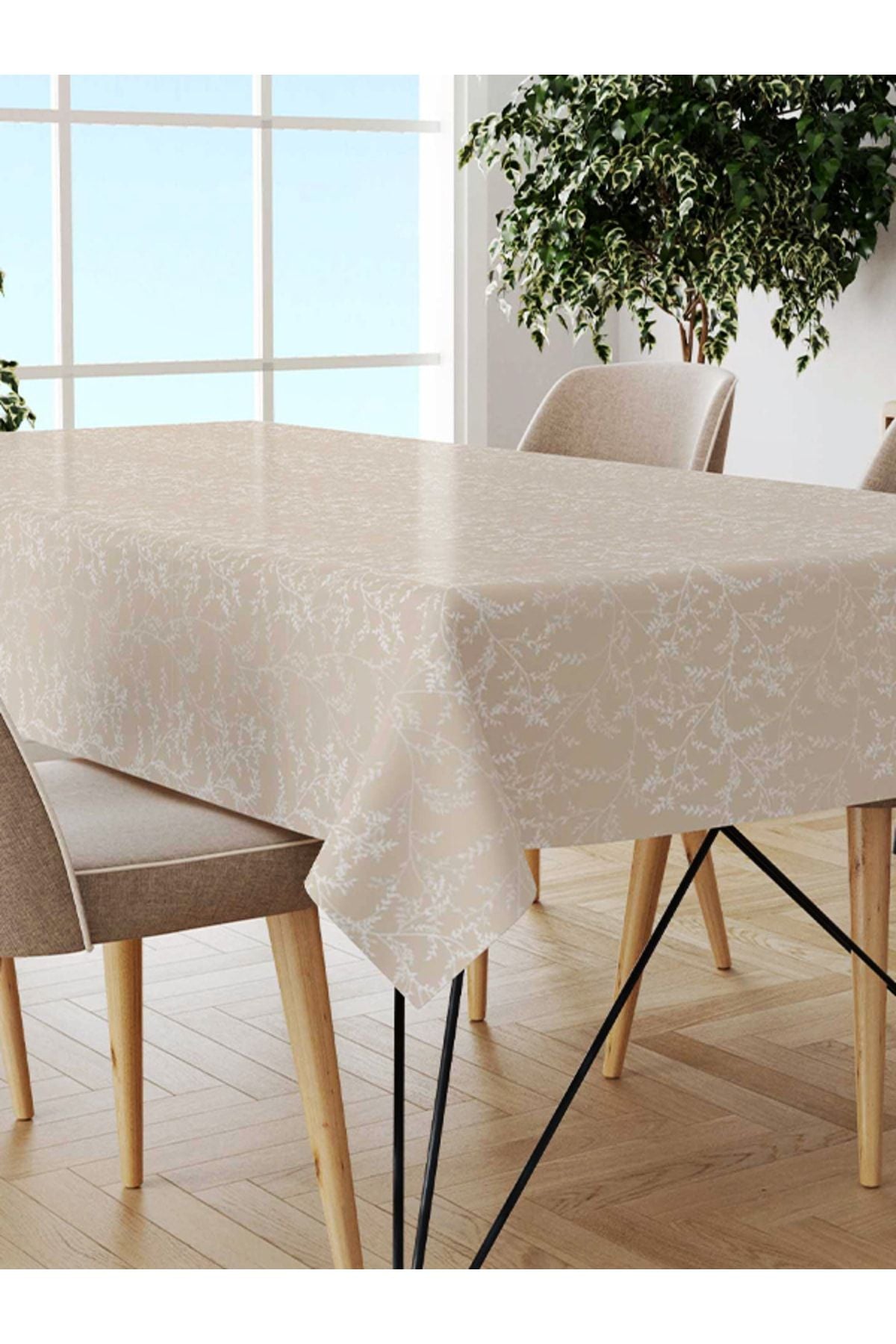 MORLIDO Washable Hygienic Oilcloth Tablecloth 1