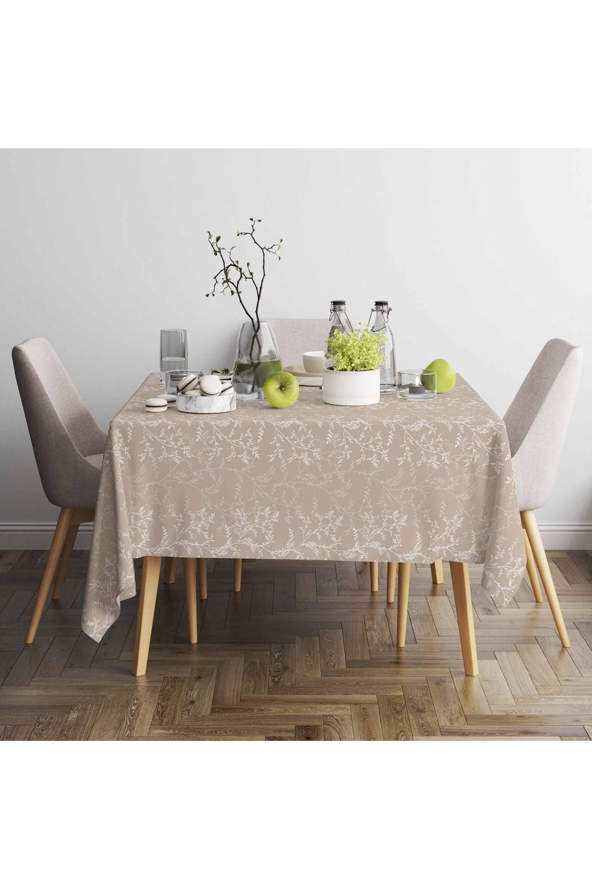 MORLIDO Washable Hygienic Oilcloth Tablecloth 4