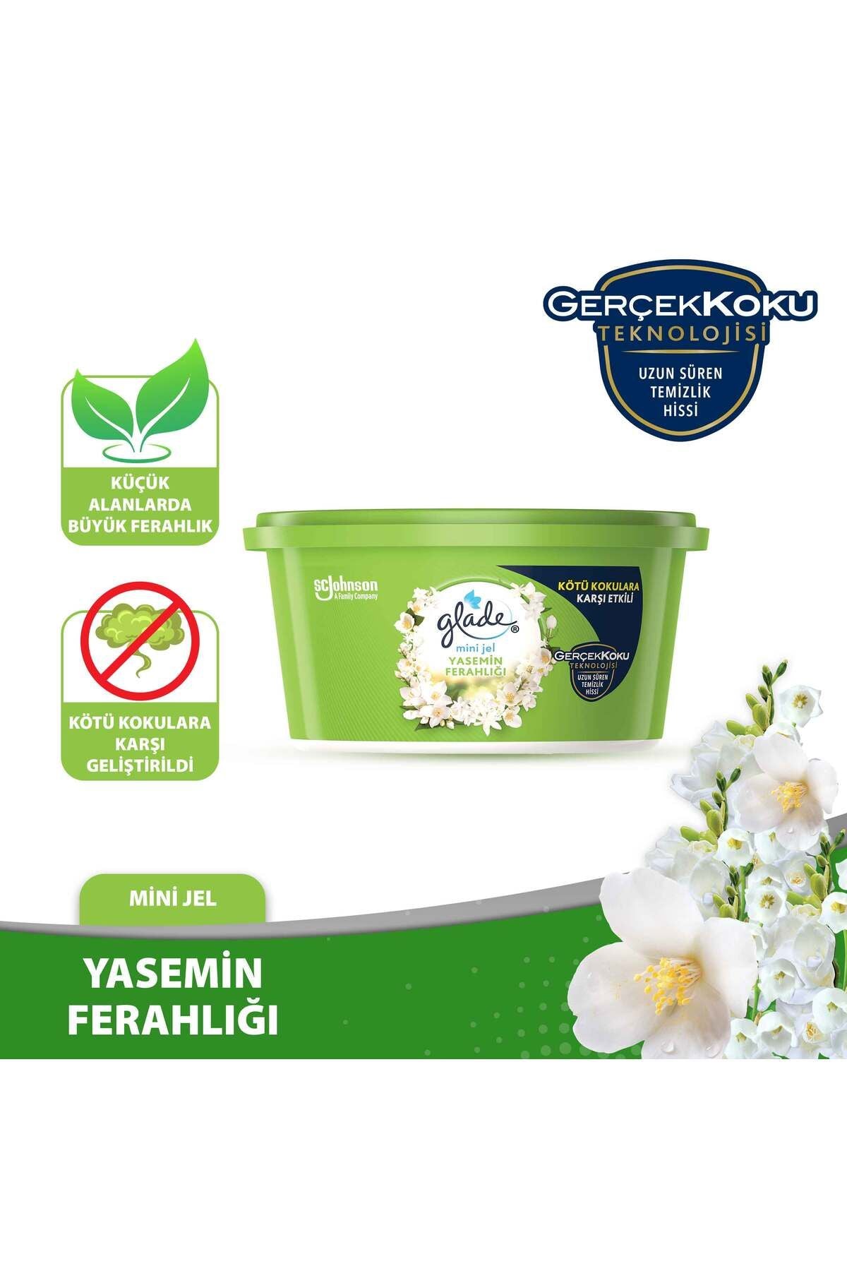 Glade Mini Gel Jasmine Freshness 70 g 1