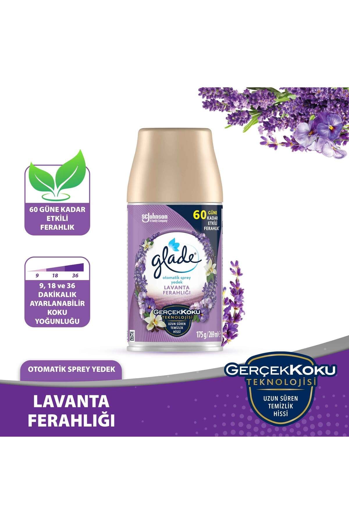 Glade Automatic Spray Refill Lavender Freshness 269ml 1 Refill 1