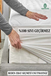 Nart Home Kapitone Fitted 100% Waterproof Cotton Mattress Protector Quilted Bed Cover 9 Sizes 2