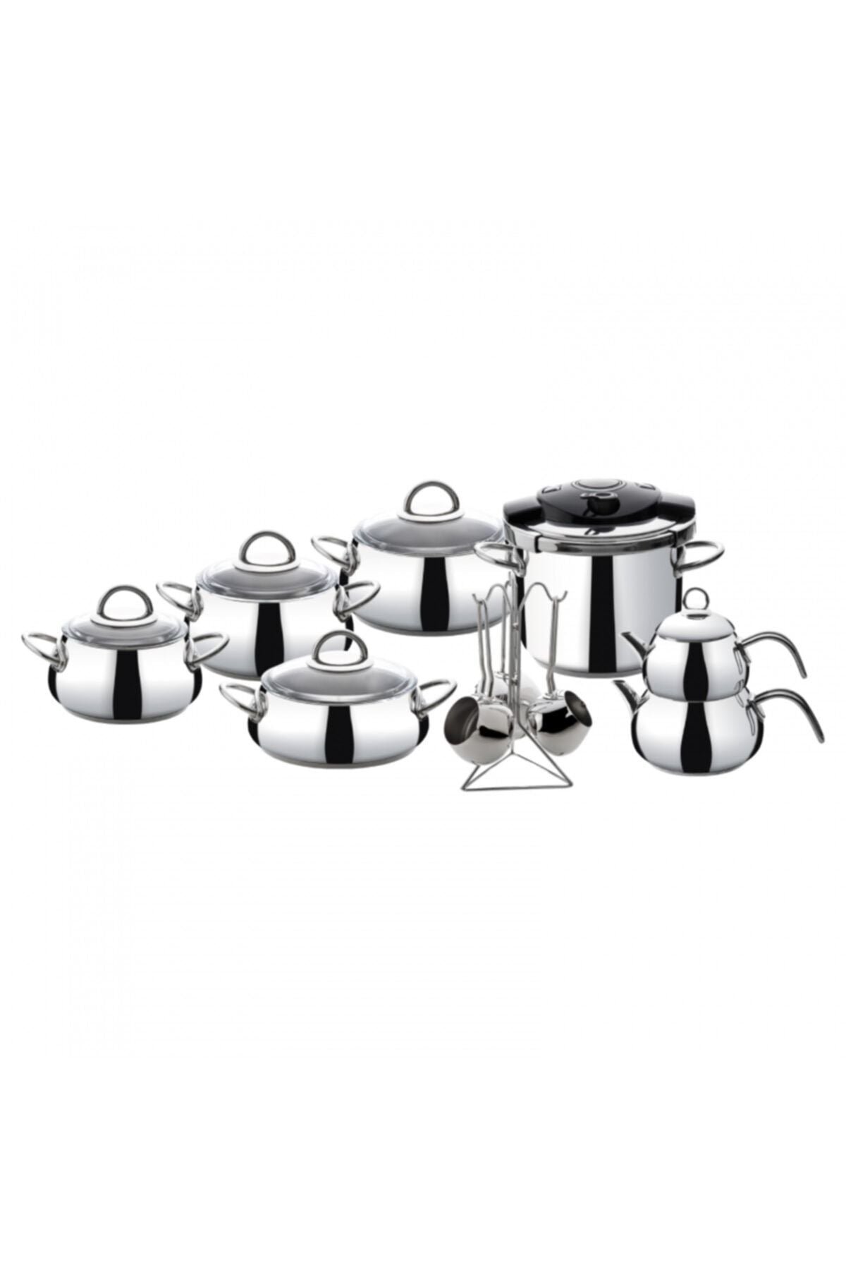 Emsan Everest Forever 17 Piece Stainless Steel Bridal Set 1