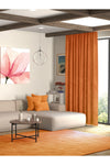 Pastel Velvet Textured Tangerine Orange Cushion Cover Freedom Series Suitable for Punch 4