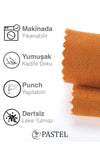 Pastel Velvet Textured Tangerine Orange Cushion Cover Freedom Series Suitable for Punch 6