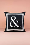 Cango Home Lettered Cushion Cover & Letter - 43x43 Cm 1