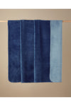 English Home Plain Cotton Double Blanket Blue - Navy 1