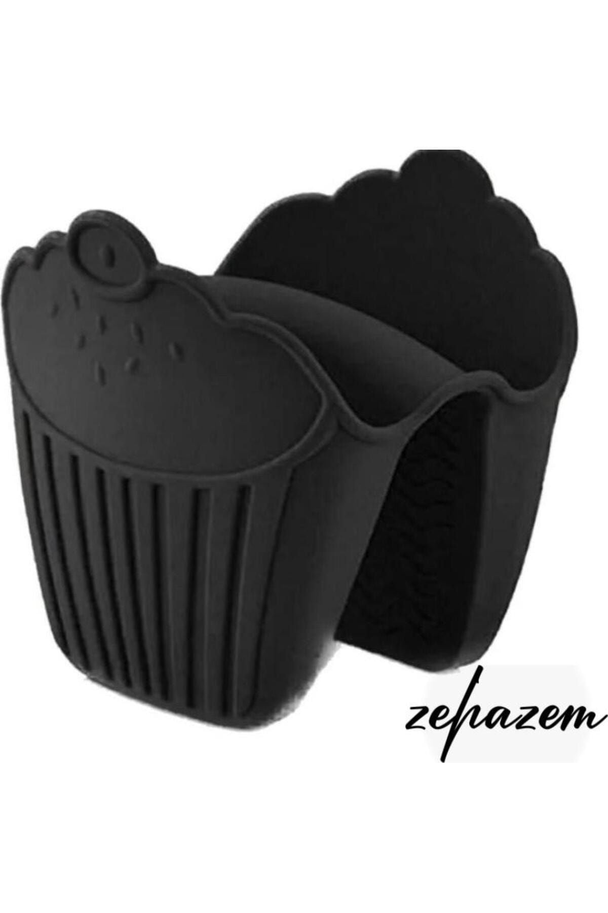 ZEHAZEM Silicone Oven Mitt Black 1