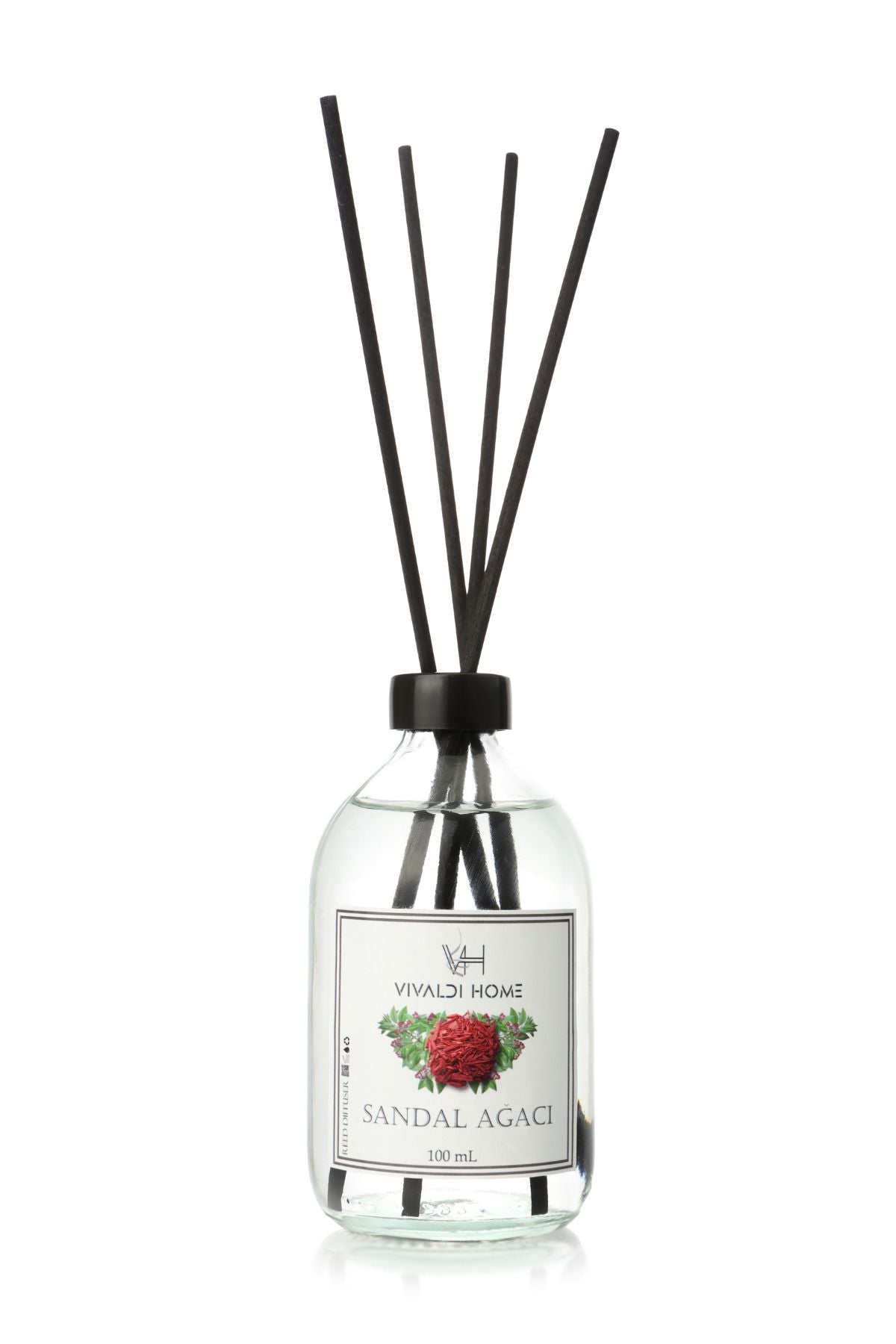 Vivaldi Home Sandalwood Reed Diffuser Essential Oil 100ml 1