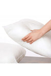 Junenext 4-Pack Plump Square Inner Pillow 45x45 550g Antiallergic Fiber Cushion Pillow 3