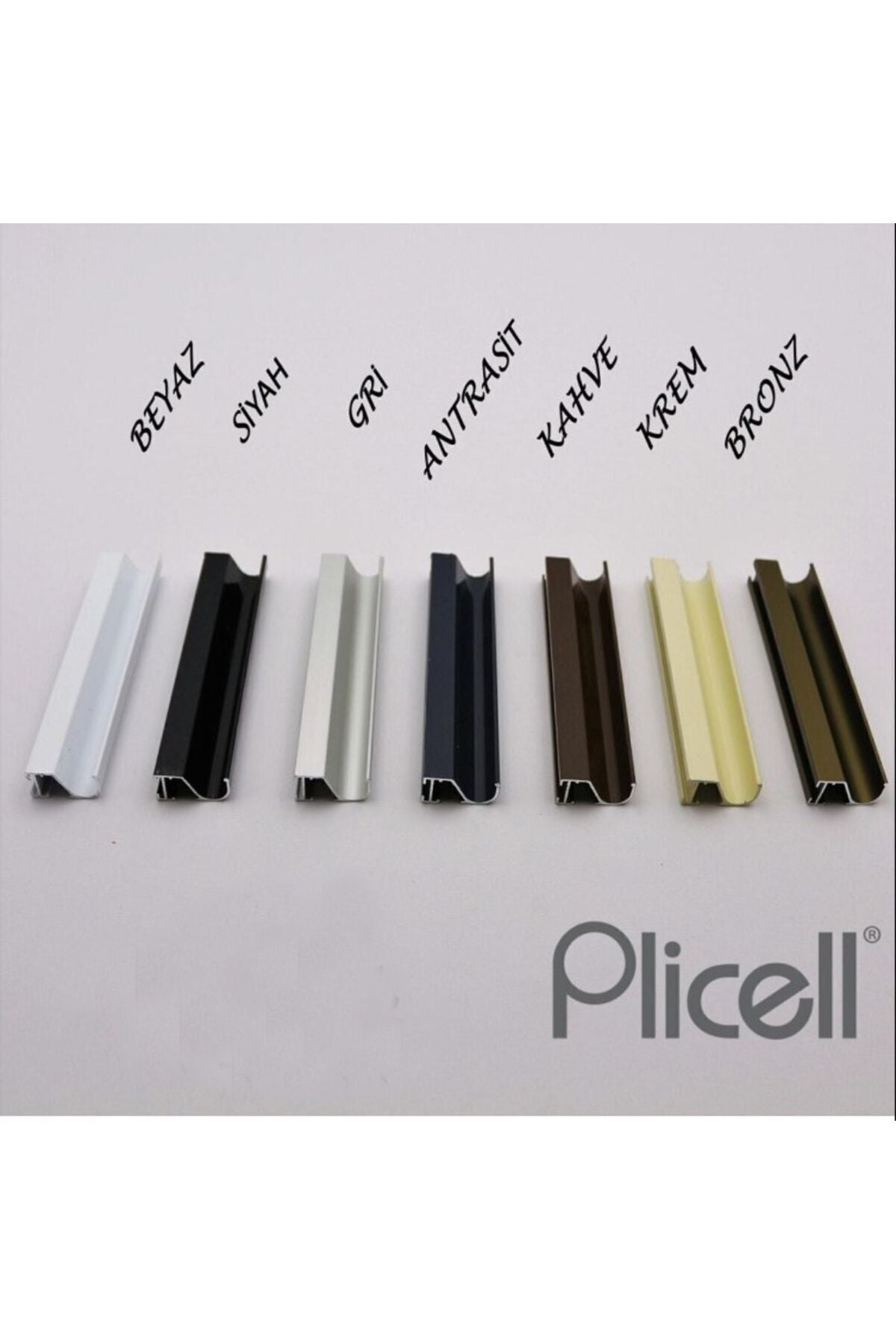 Bizdenperde Plicell Original Foldable Glass Balcony Curtain - Office Curtain - Pleated Curtain Parrot Series 4