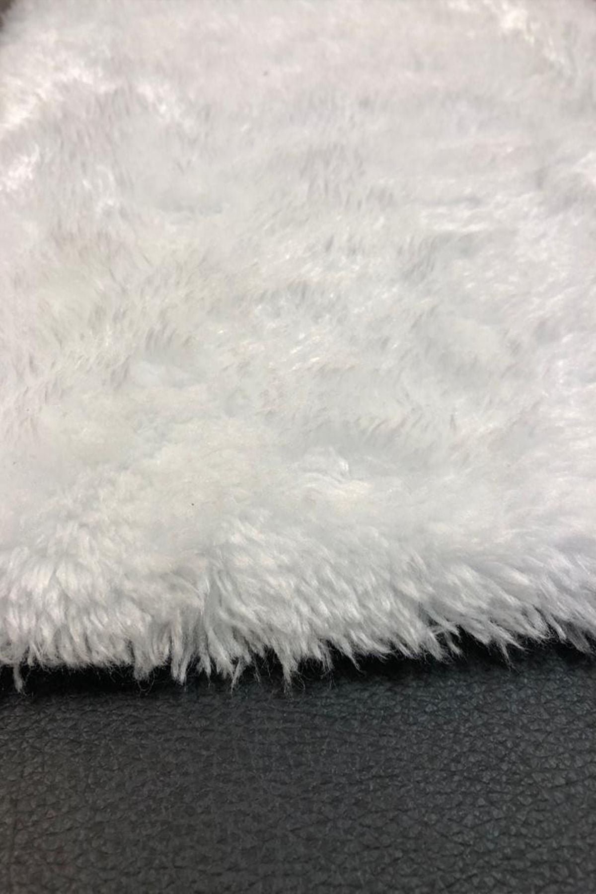 AYMİRAHOME Home Post Plush Round Carpet Or Decorative White Furry Soft Washable Non-Slip Base AYM502 3