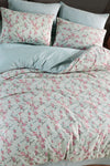 HMCTEKS Double-Sided Double Bed Duvet Cover Set Mint 2