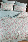 HMCTEKS Double-Sided Double Bed Duvet Cover Set Mint 5