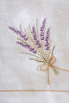 LAVENDIER Lavender 50x80 Dual Hand/Face Towel Set 100% Cotton 2