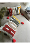 Reset Punch Embroidered Cushion Cover 6