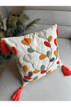 Reset Bugi Home Collection Punch Embroidered Cushion Cover 1