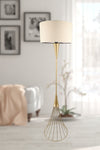 Begüsa Olde Floor Lamp Antique Beige Shade 1