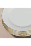 Güral Porselen Soprano 6 Pieces 21 Cm Cake Plate - Gold 2