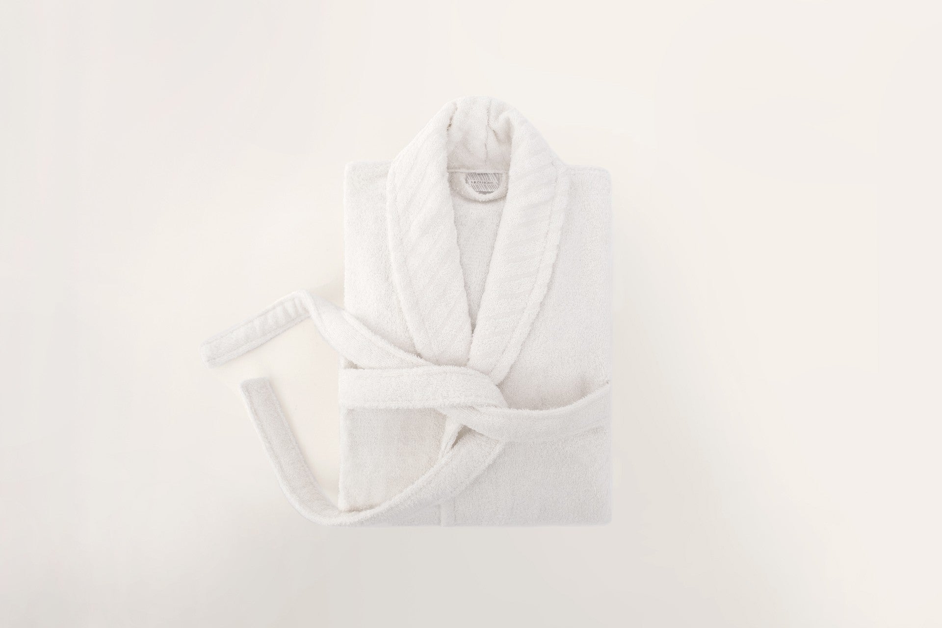 Bathrobe 1044A-007-1 White 459ELT1131 - S/M 2