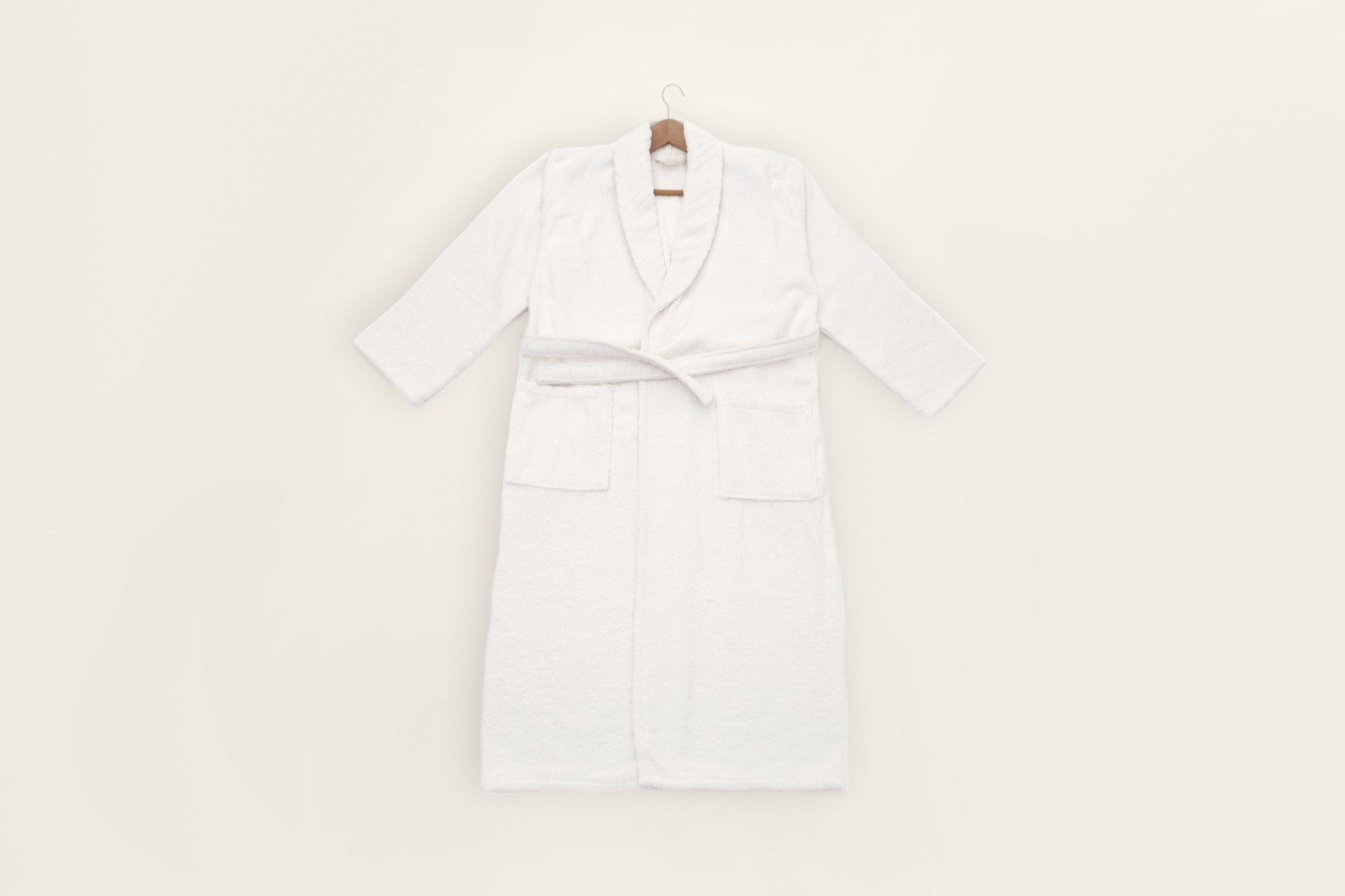 Bathrobe 1044A-007-1 White 459ELT1131 - S/M 3