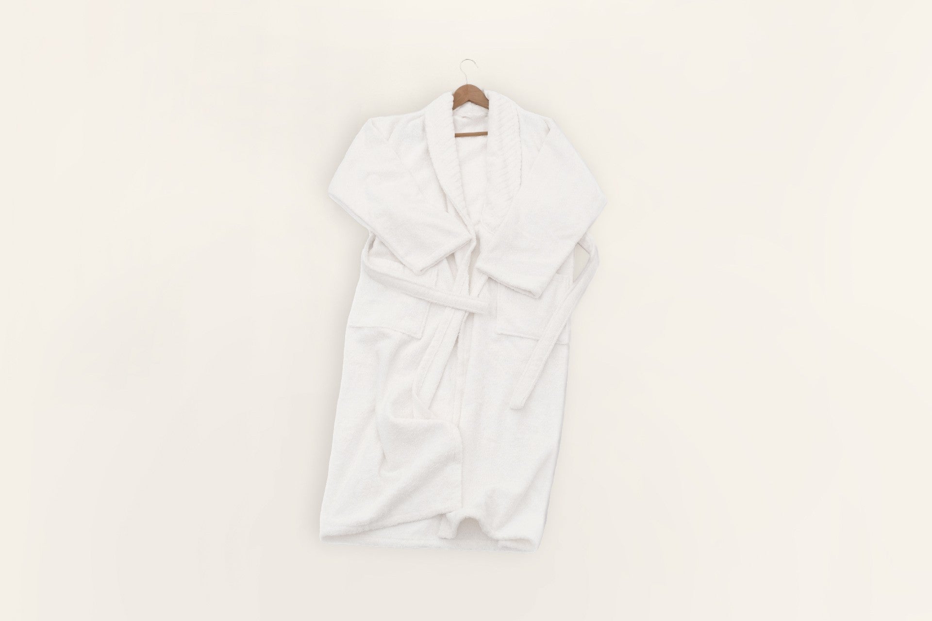 Bathrobe 1044A-007-1 White 459ELT1131 - S/M 4