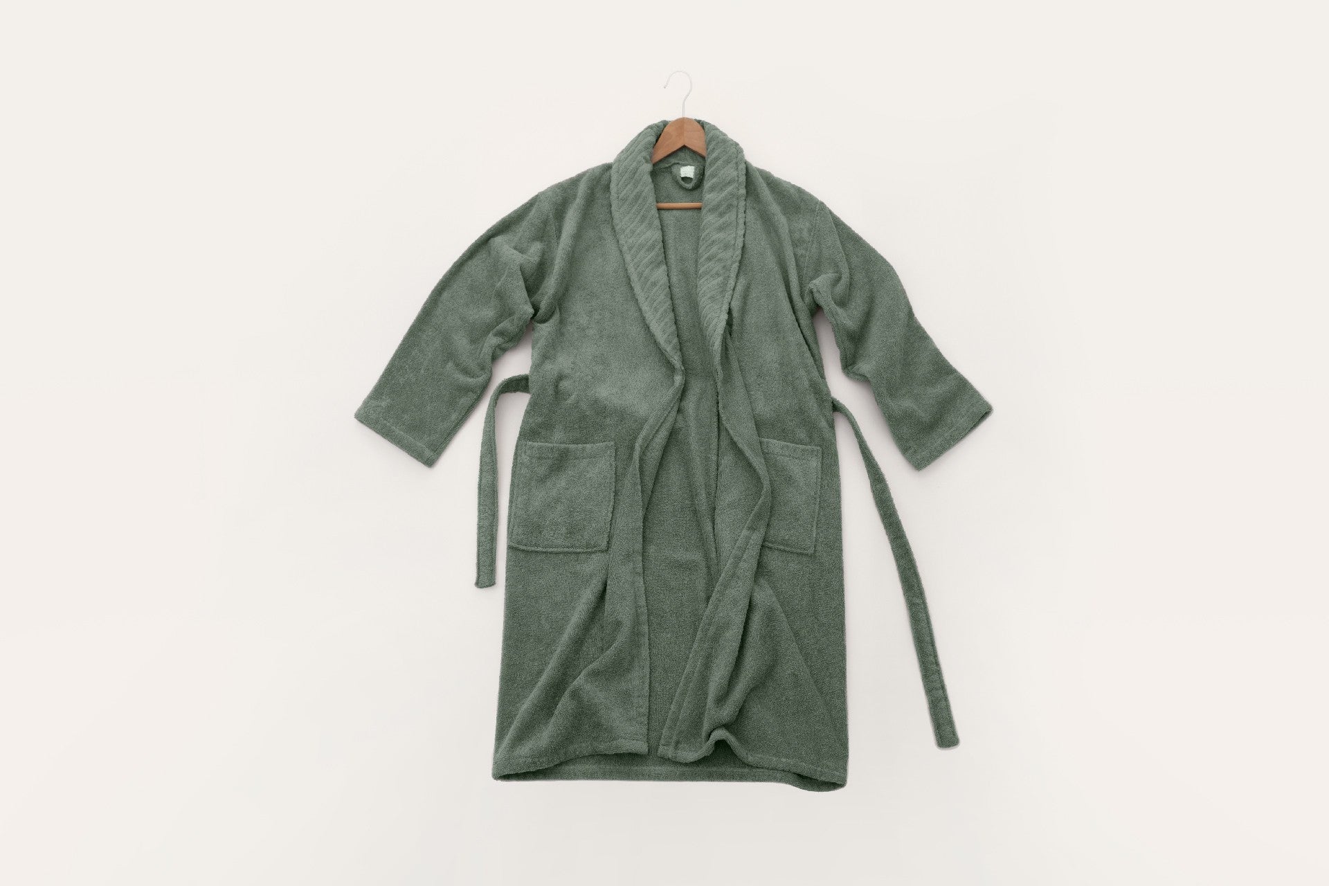 Bathrobe 1040A-071-2 Green 459ELT1135 - L/XL 4