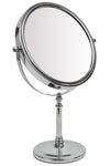 Binbirreyon Large Chrome Makeup Mirror Double-Sided Stand 5x Magnifying 35cm Mb030 1