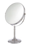 Binbirreyon Large Chrome Makeup Mirror Double-Sided Stand 5x Magnifying 35cm Mb030 2