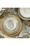 Kütahya Porselen 24 Piece Cream Colored Dinner Set 1