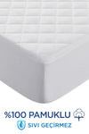 Dream Time Quilted Fitted Waterproof Full Edge Mattress Protector | All Sizes 1