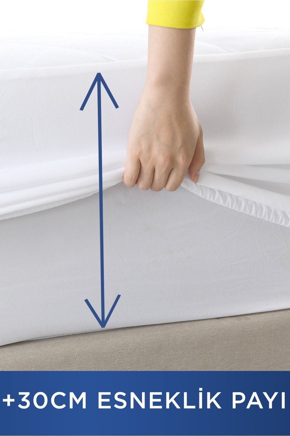 Dream Time Quilted Fitted Waterproof Full Edge Mattress Protector | All Sizes 2