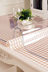 Pimulahome Transparent PVC Thick Non-Slip Table Cover Protector 1