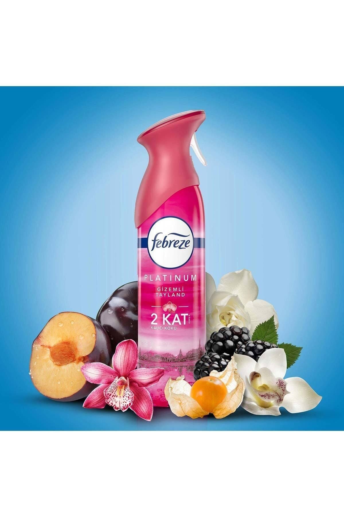 Febreze Platinum Air Freshener Spray Mysterious Thailand 300 ml 6