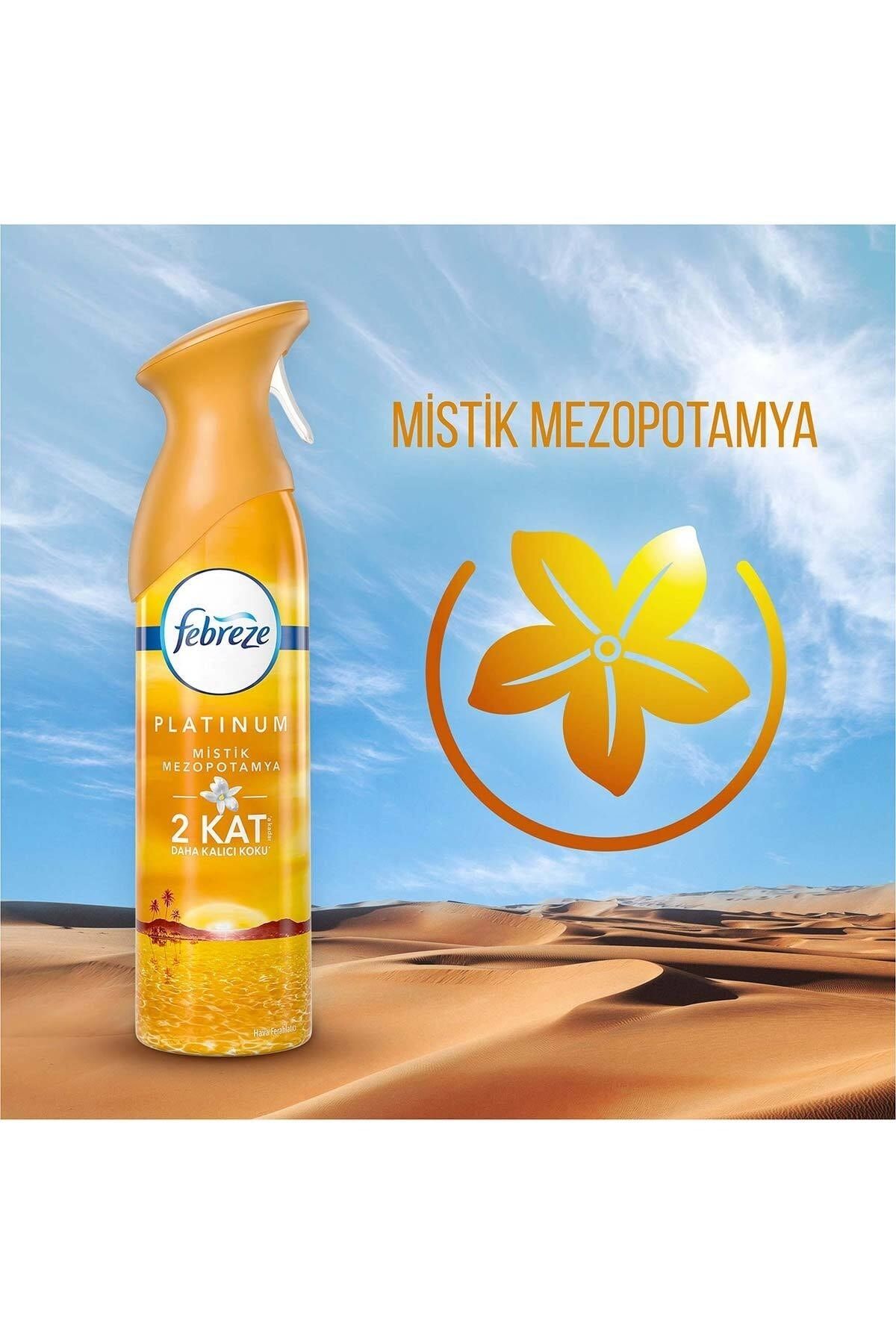 Febreze Platinum Air Freshener Spray Room Scent Mystic Mesopotamia 300 ml 5