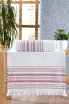 Riva Odin Jacquard Fringed Bath Towel Set 2 Pieces 5