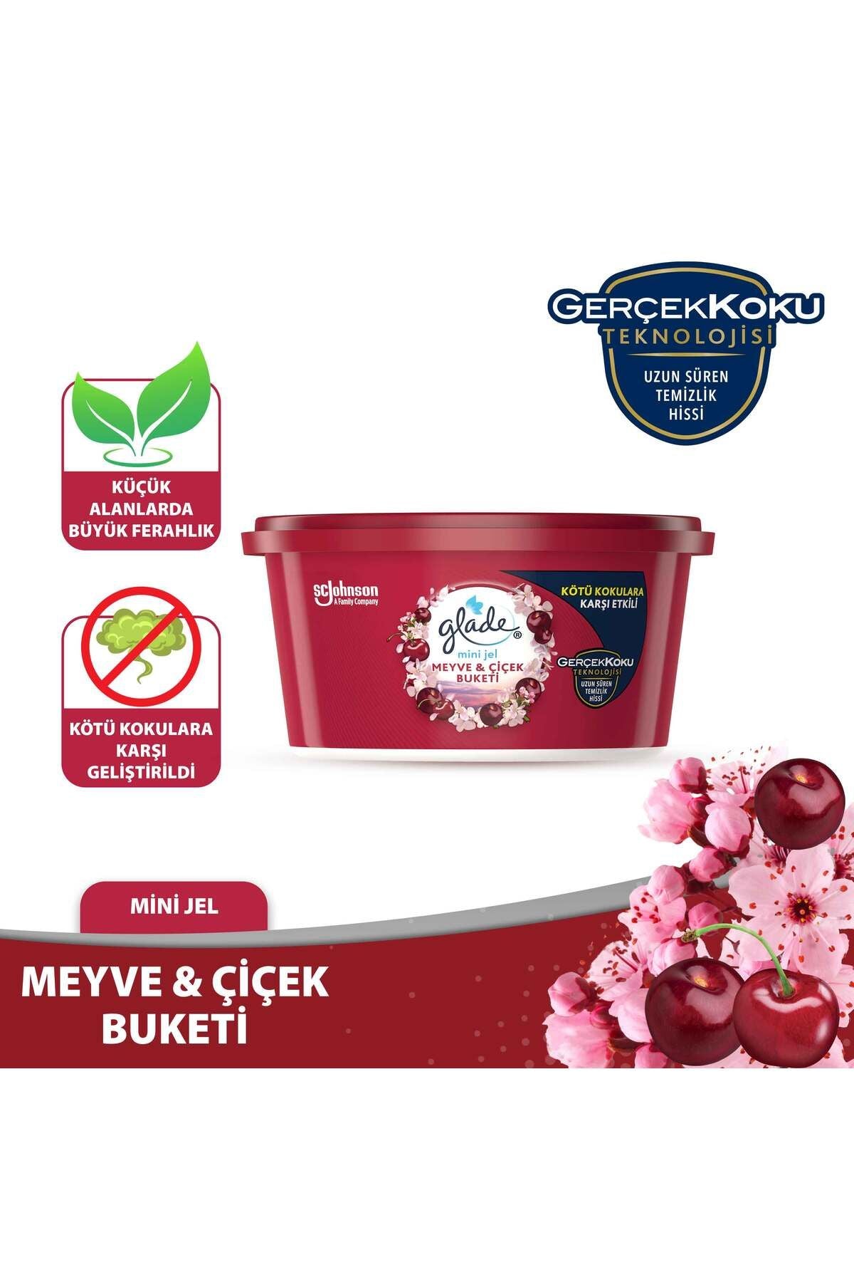 Glade Mini Gel Fruit and Flower Bouquet 70 g 1