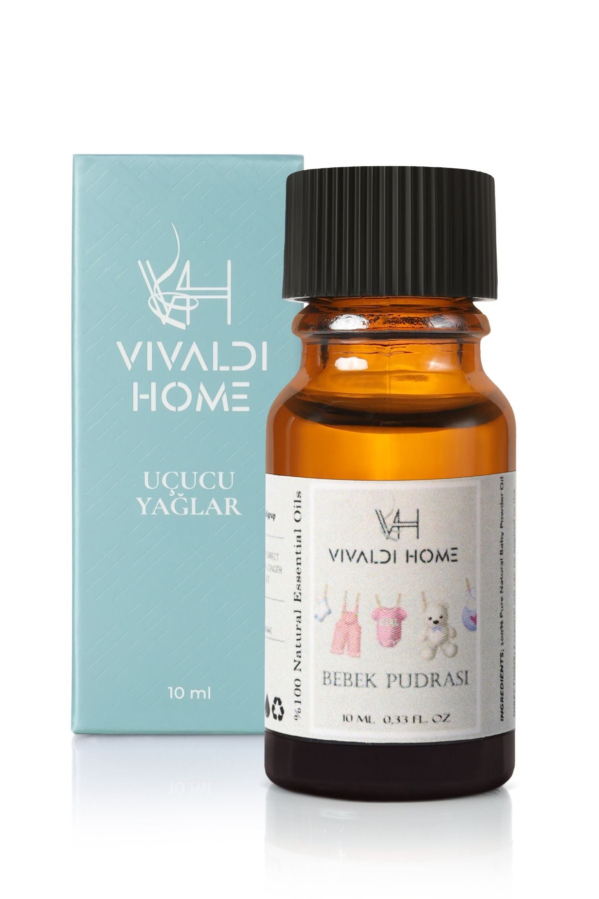 Vivaldi Home Baby Powder Essential Oil, Burner Oil, Natural Essential Oil, Room Scent, Aromatherapy Oil 2