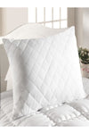 Nart Home 2 Piece Quilted Pillow Protector Cotton Fabric 4