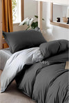 Always Fitted Sheet Double-Sided Single Duvet Cover Set 1