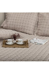 Çeyiz Diyarı Meltem Double Bedspread Cream - Cappuccino 8